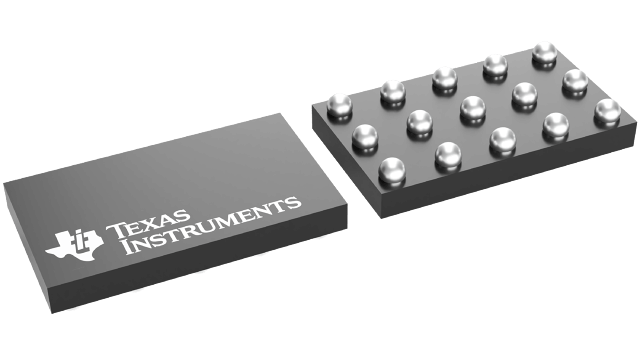 CSD83325L Dual N-channel 12V MOSFET with low on-resistance 5.9mΩ, 8A drain current, in a compact 6-PicoStar surface mount package.
