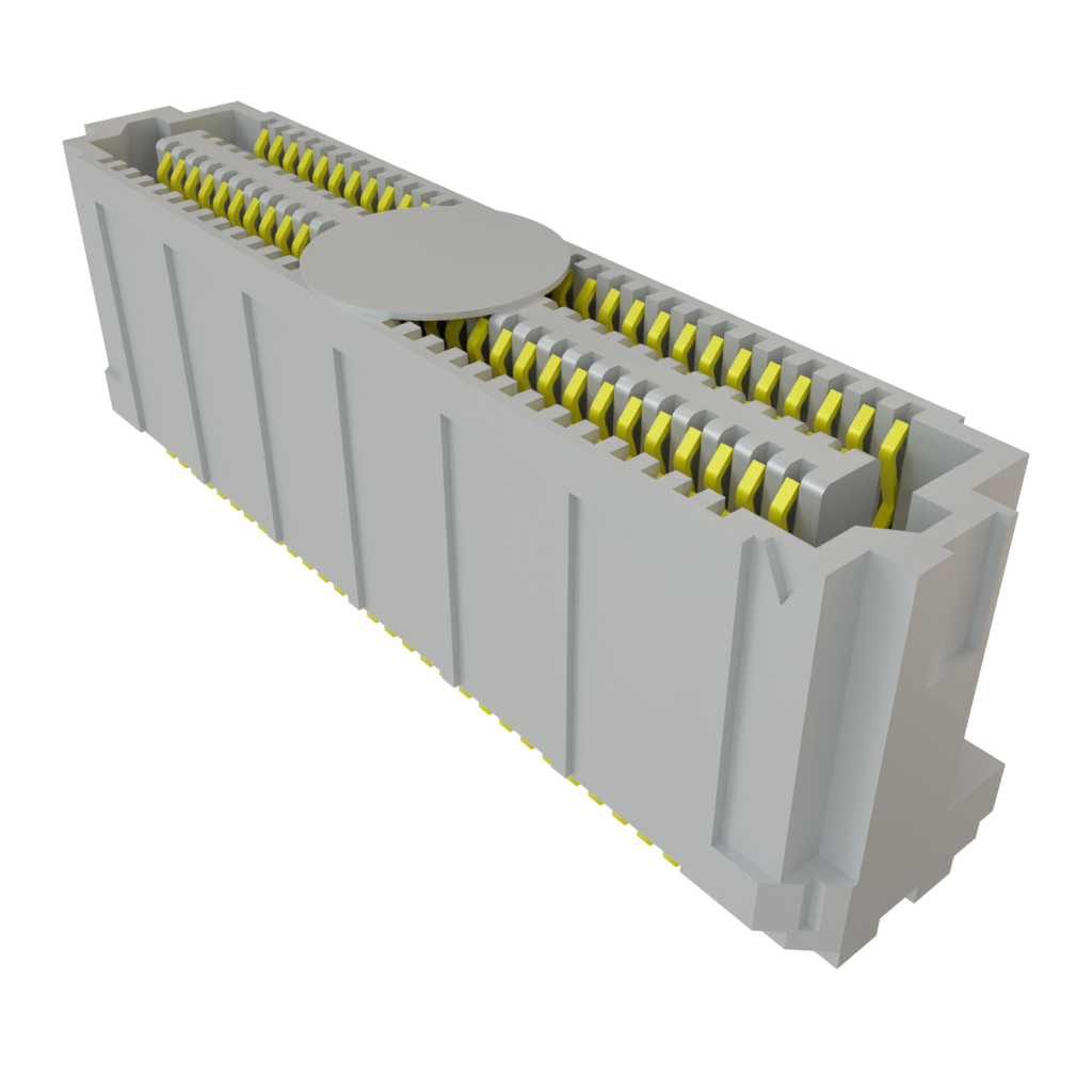 ADF6-30-07.5-L-4-2-A-TR Samtec ADF6 series high density array socket with 120 positions, 0.635mm pitch, 4 rows, surface mount, gold contacts.