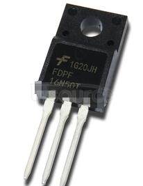 FDPF16N50T FDPF16N50T is an N-Channel MOSFET from On Semiconductor with 500V drain-source voltage and 16A drain current. It comes in a TO-220F-3 through-hole package.