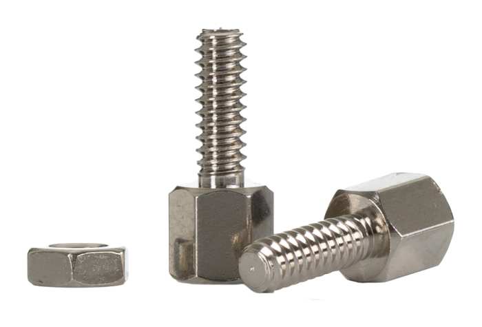453-886 The RS PRO 453-886 is a D Sub connector screwlock assembly designed for secure fixation. It features a 4-40 UNC thread size and a 13.2mm screw length.