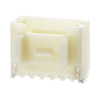 5019400503 Molex 5019400503 is a 5-position, single row, 1.00mm pitch shrouded header with surface mount solder termination. It features gold-plated phosphor bronze male pins and a locking ramp for secure mating.