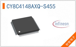 CY8C4148AXQ-S455 The Infineon CY8C4148AXQ-S455 is a 32-bit microcontroller featuring an ARM Cortex-M0+ core and operating at 48MHz. It offers 256KB of Flash memory and 32KB of RAM.