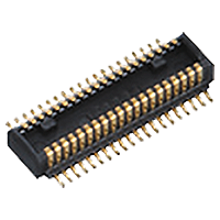 AXK824245WG The AXK824245WG is a 24-position, 0.4mm pitch board-to-board header from Panasonic Electronic Components. It features surface mount termination, gold contacts, and supports mated stack heights of 3.0mm and 3.5mm.