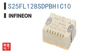 S25FL128SDPBHIC10 The Infineon S25FL128SDPBHIC10 is a 128Mb NOR Flash memory device featuring an SPI interface and operating voltage range of 2.7V to 3.6V. It is supplied in a 24-BGA package.