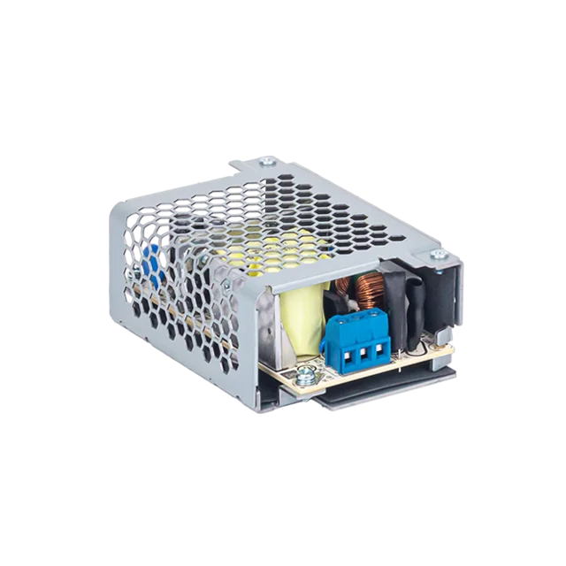 PJU-13V60WCBA The Delta Electronics PJU-13V60WCBA is an enclosed AC/DC converter with 11W power output and 800 mA current. It features adjustable output, PFC, and universal input.