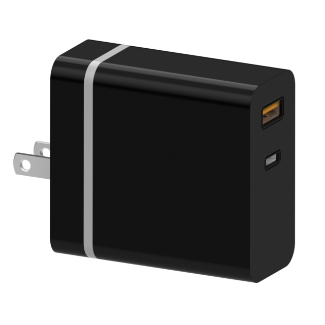 16-00242 The Tensility International 16-00242 is a 42W AC/DC wall mount adapter designed for ITE (Commercial) applications. It features a fixed blade input and USB A/C receptacles for output.