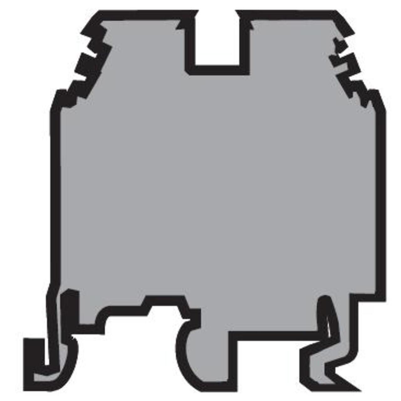 11511607 This TE Connectivity 11511607 is a feed-through terminal block adapter with screw clamp termination. It is rated for 600V and 30A.