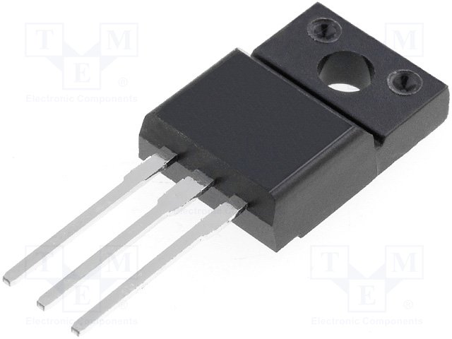 VS-25TTS12FP-M3 The Vishay VS-25TTS12FP-M3 is a Silicon Controlled Rectifier (SCR) with a maximum repetitive reverse voltage of 1.2 kV and an RMS current rating of 25 A. It is housed in a TO-220AB Full-Pak package for through-hole mounting.