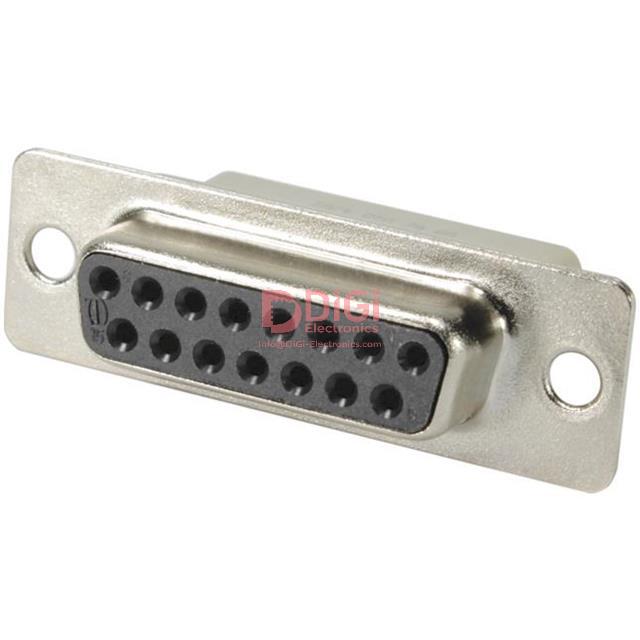 9670504701 This HARTING 09670504701 is a D-Sub connector housing designed as a receptacle for female contacts. It features 50 positions and a panel mount.