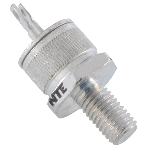 NTE5524 The NTE5524 is a Silicon Controlled Rectifier from NTE Electronics with a 200V repetitive off-state voltage and 25A current rating. It comes in a TO-48 package.