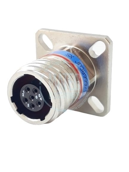 D38999/20FA35SN The Souriau-Sunbank by Eaton D38999/20FA35SN is a MIL-DTL-38999 Series III circular connector. It features a square flange mounting type and threaded mating style.