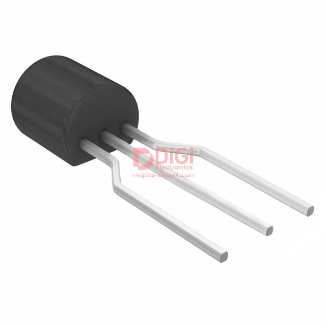 BC548BTA The ON Semiconductor BC548BTAR is an NPN bipolar junction transistor designed for general-purpose amplification and switching. It features a 30V collector-emitter breakdown voltage and a 100mA collector current.