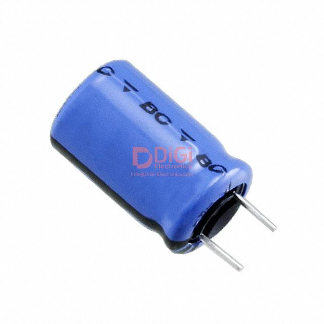 476CKR100M This Vishay MAL213639479E3 is a 47µF, 100V aluminum electrolytic capacitor. It is designed for general purpose applications and features a radial, can package.