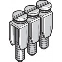BJM6 10POLES The Entrelec BJM6-10POLES is a 10-pole jumper bar designed for efficient circuit connections. It features a 32A current rating and 6mm pitch.