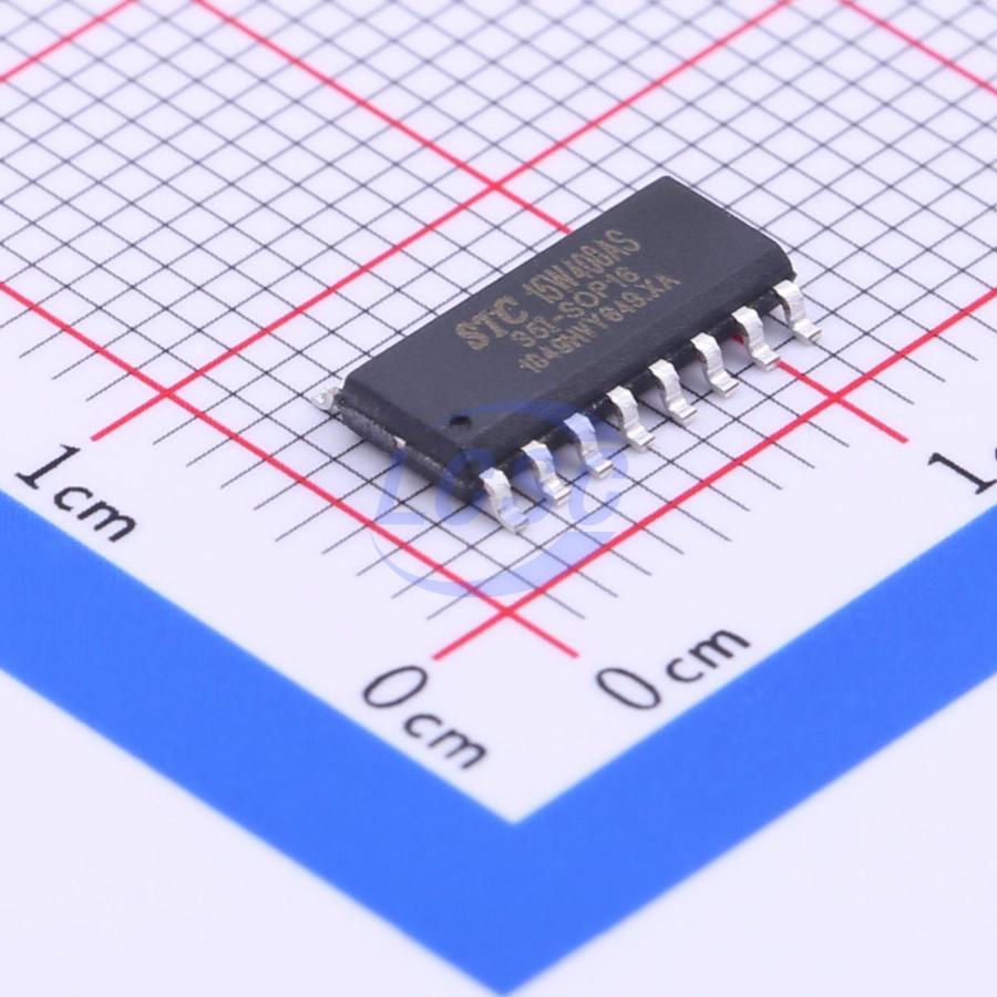 STC15W408AS-35I-SOP16 The STC15W408AS-35I-SOP16 is a microcontroller from STC Micro. It comes in a SOP16 package and is RoHS3 compliant.