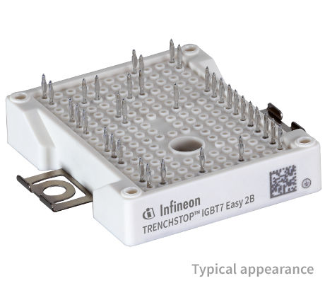 FP25R12W2T7_B11 The Infineon FP25R12W2T7_B11 is an EasyPIM™ module featuring TRENCHSTOP™ IGBT7 technology. It offers a high voltage rating and robust performance for various applications.