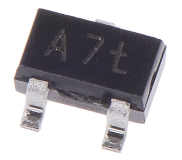 2SC4117-GR The Toshiba 2SC4117-GR is a small signal NPN bipolar transistor. It features a maximum collector emitter voltage of 120V and a maximum collector current of 100mA.