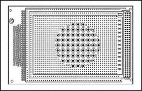 DP-6U Dress panel for 6U subrack by Vector Electronics. RoHS3 compliant and REACH unaffected.