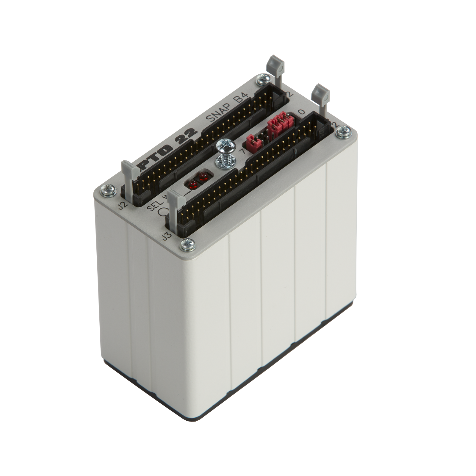 SNAP-B4 The Opto 22 SNAP-B4 is a high-performance digital brain board designed for connecting and controlling up to 32 channels of digital I/O. It utilizes the Pamux bus for communication.