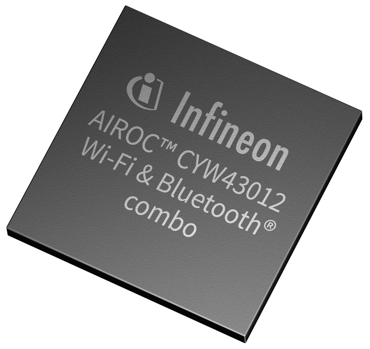 CYW43012C0WKWBGT The Infineon CYW43012C0WKWBGT is a single-chip module offering IEEE 802.11n Wi-Fi and Bluetooth 5.0 connectivity for IoT applications. It supports dual-band operation and low power consumption.