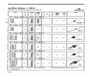 1N1345BR The ST 1N1345BR is a silicon rectifier diode designed for power applications. It features a 6A average forward current and a 300V repetitive peak reverse voltage.