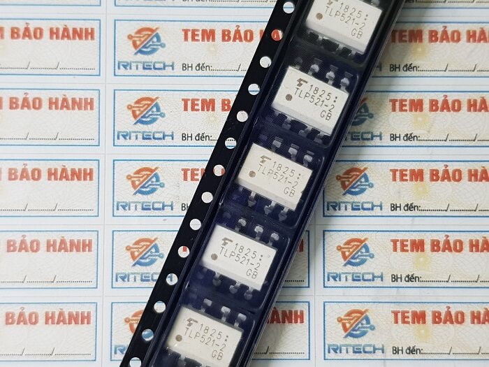 TLP521-2/TLP521-2GB The Toshiba TLP521-2/TLP521-2GB is an optoisolator in a SOP-8 package. It is RoHS3 Compliant and has an MSL 1 rating.