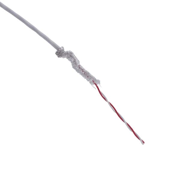 TAU-3019,02-A CABLE 2CON 30AWG WHT SHLD 100'