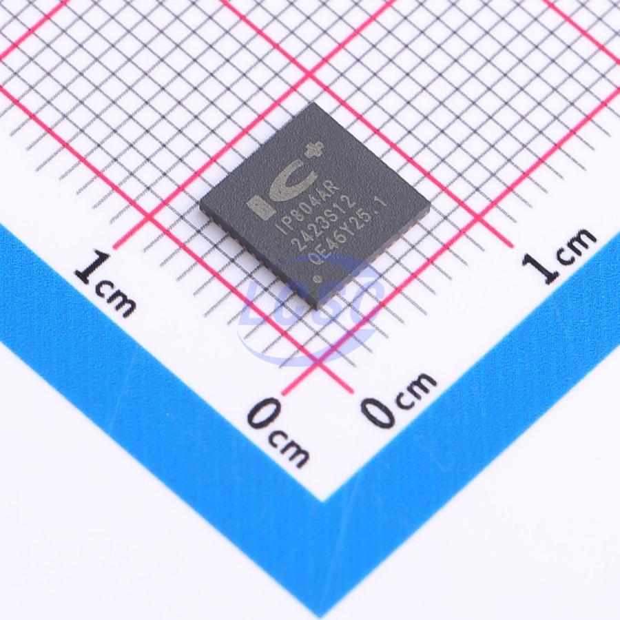 IP804AR The IC Plus IP804AR is an Ethernet Transceiver in a QFN-48(7x7) package. It features RoHS3 compliance and an MSL of 1.