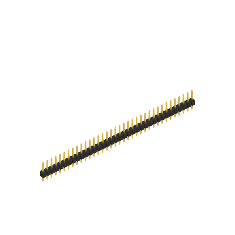 SL11 112 36G The Fischer SL11 112 36G is a 36-position header connector designed for board-to-board or cable applications. It features a 2.54mm pitch and through-hole mounting.