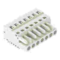 721-107/026 The Wago 721-107/026 is a 1-conductor female connector from the MCS MIDI product family. It features CAGE CLAMP termination and a 5mm pin spacing.