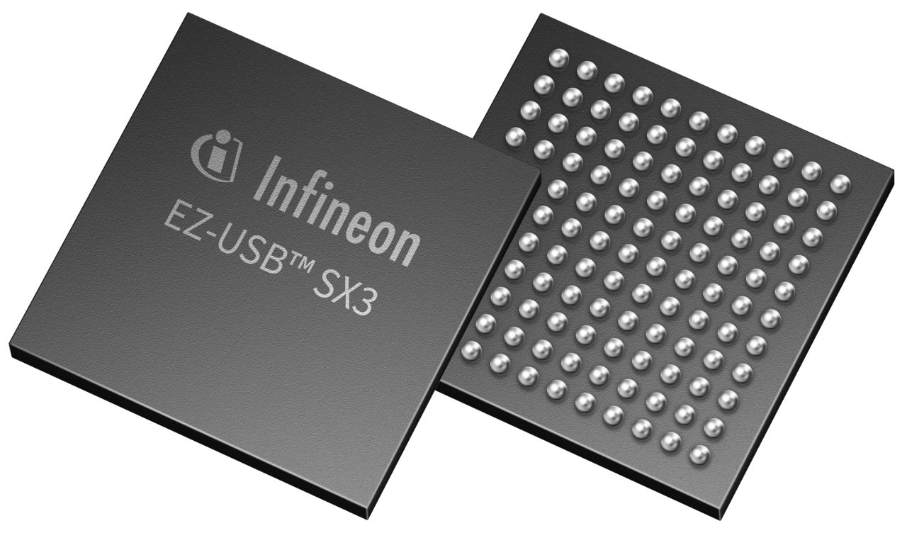 CYUSB3015-BZXI The Infineon CYUSB3015-BZXI is an EZ-USB SX3 peripheral controller offering FIFO to USB connectivity at 5 Gbps. It is RoHS3 compliant.