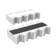 CAT16-1500F4LF The Bourns CAT16-1500F4LF is a 4-element isolated resistor array with a resistance of 150 Ohms and a tolerance of ±1%. It is housed in a 1206 package.