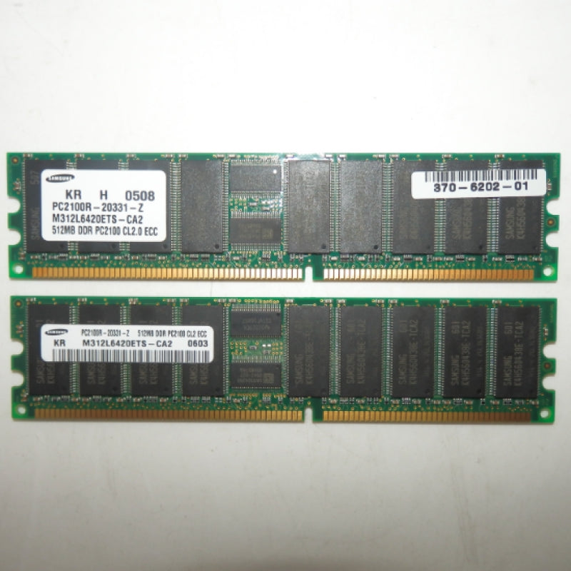 M312L6420ETS-CA2 This is a Samsung M312L6420ETS-CA2 512MB ECC PC2100 DDR Server Memory Ram module. It offers 512MB of capacity and PC2100 speed.