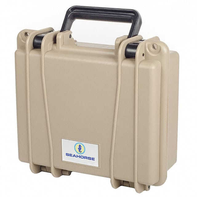 SE300,DT CASE PLAS TAN 10.787"L X 9.764"W