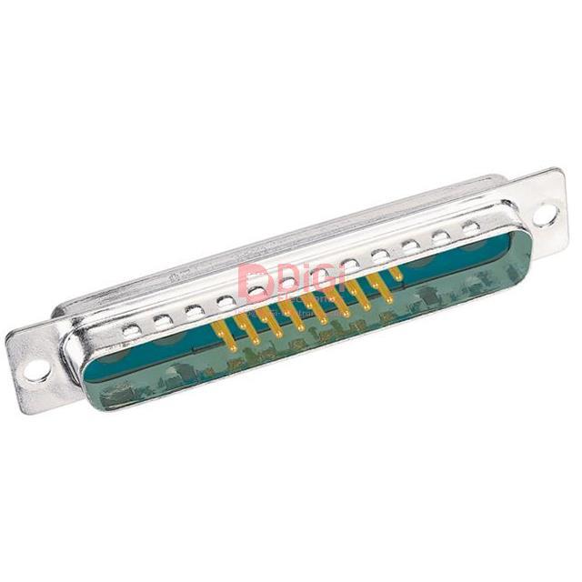 9693115172 The HARTING 9693115172 is a D-Sub Combo Plug connector with 17 positions and solder cup termination. It is designed for free-hanging, in-line mounting.