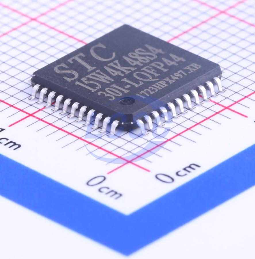 STC15W4K48S4-30I-LQFP44 The STC15W4K48S4-30I-LQFP44 is a microcontroller from STC Micro. It features RoHS3 compliance and MSL 1 Unlimited rating.