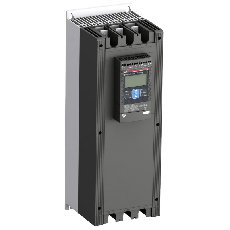 1SFA897114R7000 The ABB Power Electronics 1SFA897114R7000 is a softstarter designed for motor control. It operates with a main voltage up to 600V AC and features a rated current of 300A.