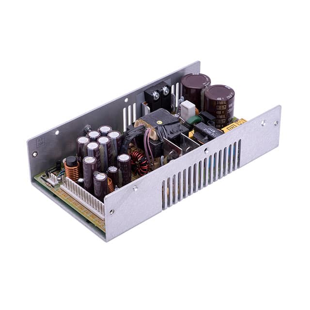 GPC130EG The SL Power Electronics GPC130EG is an open frame AC DC converter delivering 130W of power. It features a universal input voltage range and multiple output rails.