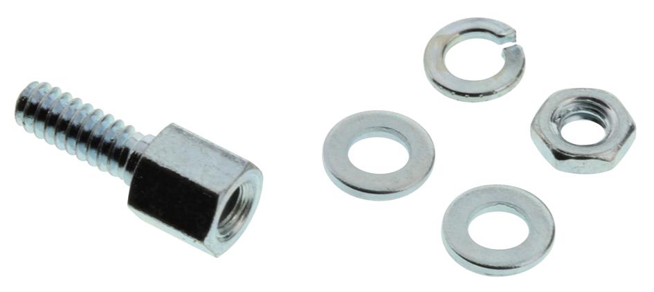 D20418-134 D20418-134 is a D-Sub female screw lock accessory from ITT Cannon. It is RoHS3 compliant with MSL 1 unlimited.