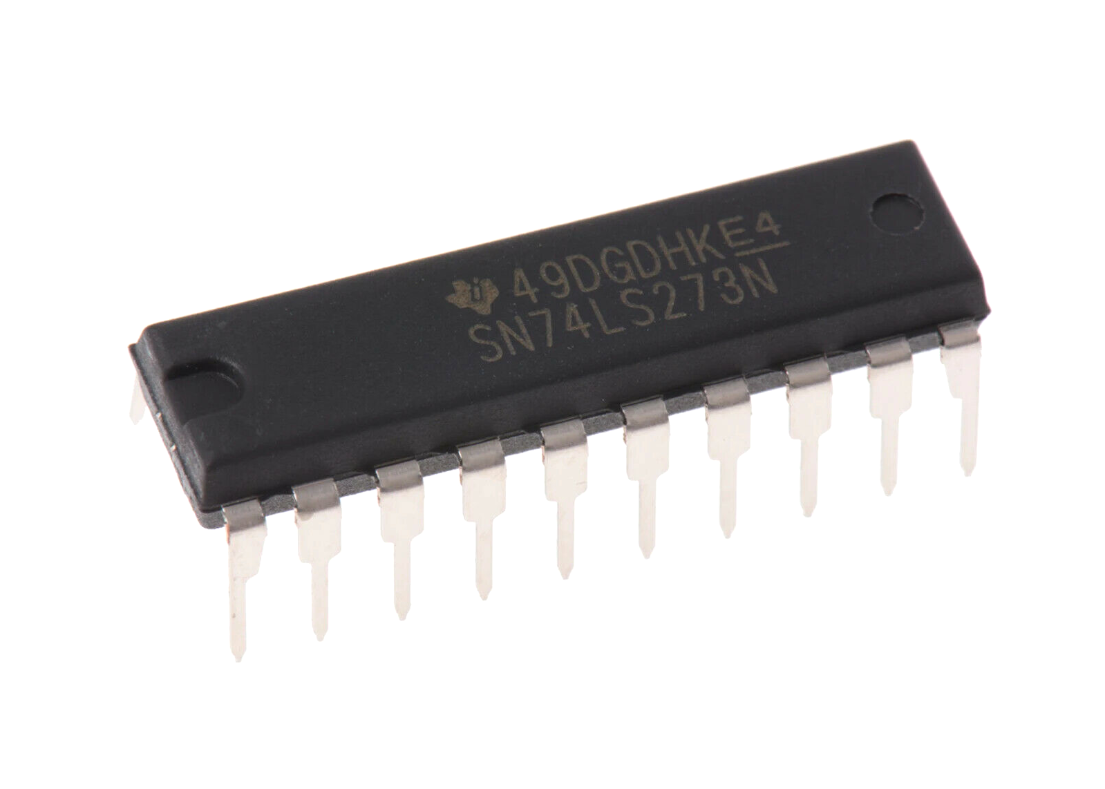 74LS273N The 74LS273N is an octal D-type flip-flop from SIG, featuring 8 flip-flops in a single DIP-20 package. It operates at a typical voltage of 5V and includes a master reset function.