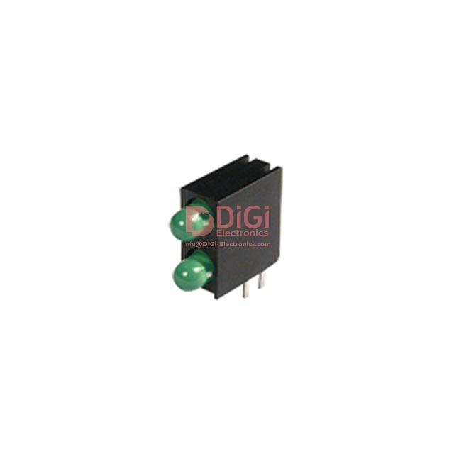WP934GE/2GD The Kingbright WP934GE/2GD is a green LED circuit board indicator with a 3mm T-1 package. It features through-hole, right-angle mounting and a diffused, tinted lens.