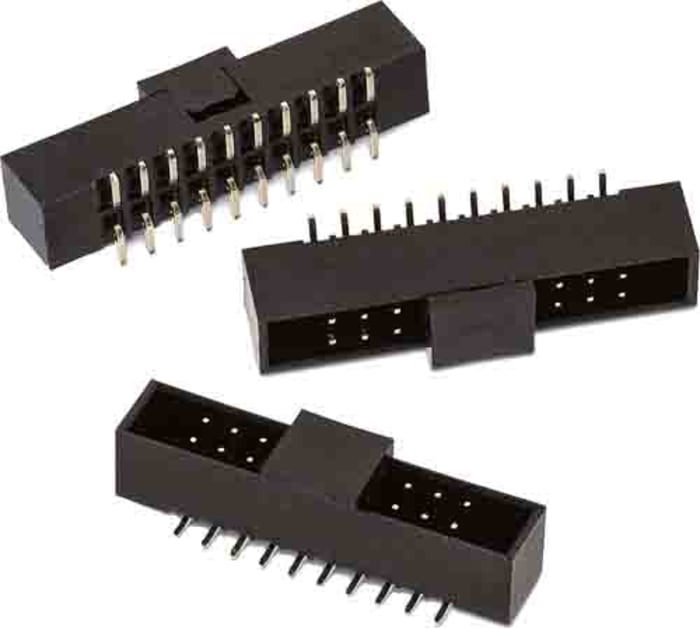 62532020621 This Würth Elektronik WR-BHD Series PCB Header offers 20 contacts with a 2mm pitch and 2A current rating. It features a vertical orientation for surface mounting.