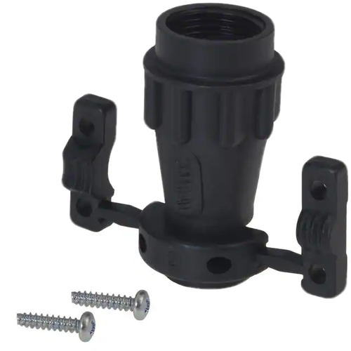 UTG10AC The Burndy UTG10AC is a connector backshell cable clamp featuring a 9/16-24 UNEF thread size and black color. It is RoHS3 compliant.