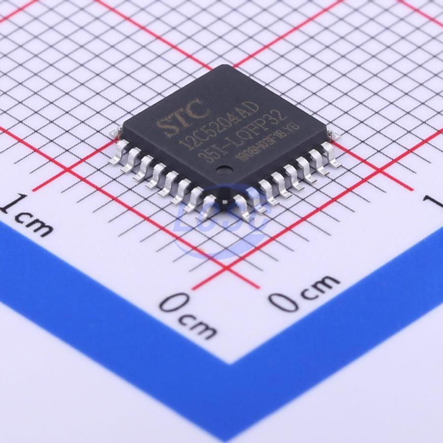 STC12C5204AD-35I-LQFP32 The STC12C5204AD-35I-LQFP32 is a microcontroller from STC Micro. It is RoHS3 Compliant and REACH Unaffected.