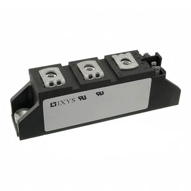 MDD95-16 N1B The IXYS MDD95-16N1B is a diode module with a maximum reverse voltage of 1600V and an average rectified current of 120A. It is housed in a TO-240AA package.