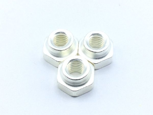 MS21046C3 The Honeywell MS21046C3 is a self-locking hexagon nut featuring a 10-32 thread size and stainless steel construction. It is silver plated and rated for high temperatures.