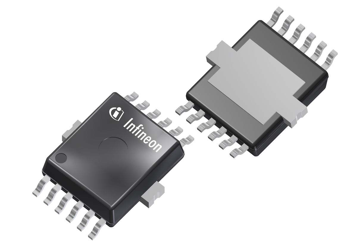 TLE9201SG The Infineon TLE9201SG is a 6A H-Bridge driver designed for automotive power applications. It offers RoHS3 compliance and Moisture Sensitivity Level 1.