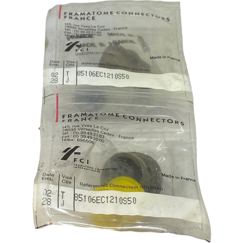 851-06EC12-10S50 The 851-06EC12-10S50 is a Souriau-Sunbank by Eaton circular mil spec connector. It conforms to MIL-DTL-38999 or MIL-C-26482 specifications.
