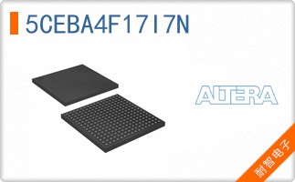 5CEBA4F17I7N The Altera 5CEBA4F17I7N is a Field Programmable Gate Array (FPGA) featuring 128 I/O pins and 49000 logic elements. It is housed in a 256-FBGA surface mount package.