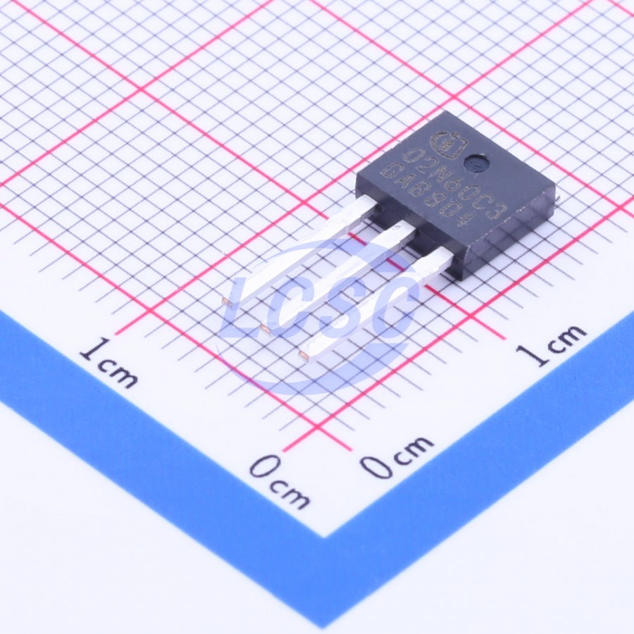 SPU02N60C3 The Infineon SPU02N60C3 is a single MOSFET transistor. It is RoHS3 Compliant and rated MSL 1 Unlimited.